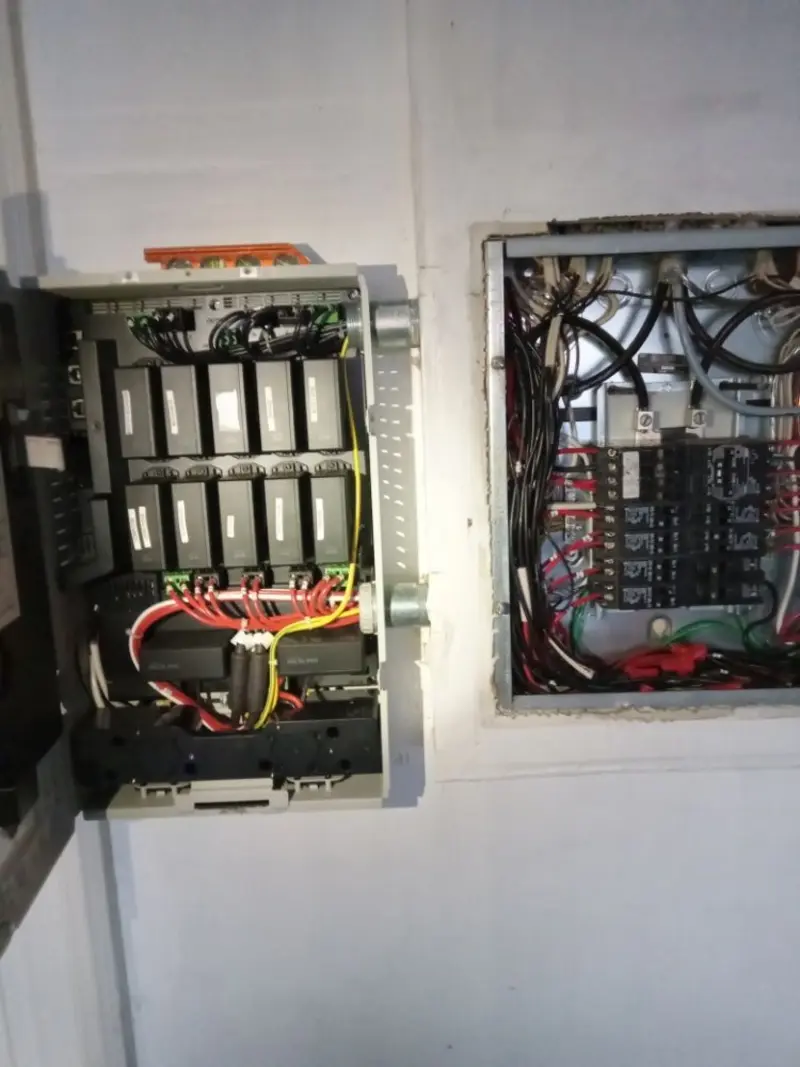 Electrical panel upgrade completed for Commercial Electrician Services in West Mifflin